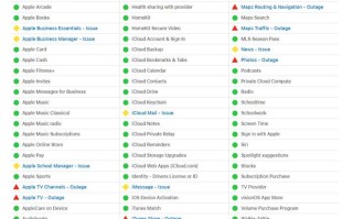 苹果App Store、Apple TV和iTunes商店出现服务中断