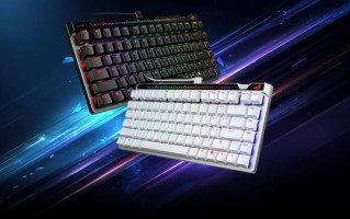 华硕ROG推魔导士Ace 75 HE键盘：75%磁轴，集成多重控制硬件