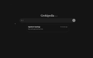 马斯克AI百科Grokipedia条目数突破600万，已达英文维基百科86%