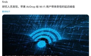 研究称苹果隔空投送 AirDrop 导致 Wi-Fi 无线“心跳式”延迟抖动