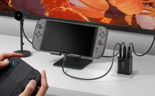 几硕JSAUX推出Switch 2便携底座，充电投屏二合一