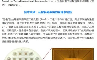 国内首条二维半导体工程化示范工艺线在沪点亮，计划6月通线