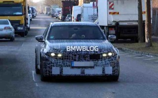 2028燃油款宝马M3路测图首曝：四出排气、S58直六轻混引擎