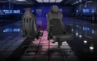 华硕推出ROG Courser系列电竞椅，可选隐藏式RGB灯效系统版本