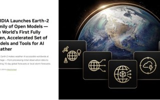 英伟达推出Earth-2开放模型系列，可生成15天全球天气预报