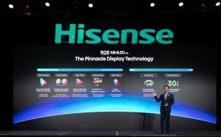 海信CES发布全新一代RGB-Mini LED电视，搭载“玲珑4芯”真彩背光